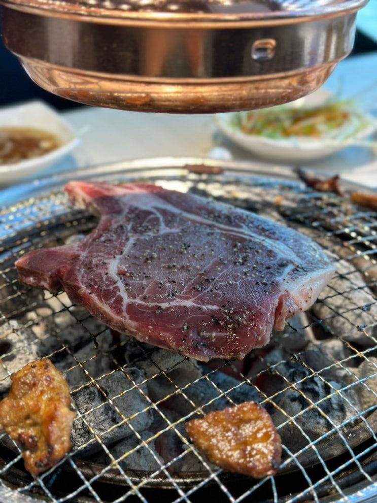 파주돼지갈비 아이랑 가기 좋은 명륜진사갈비 야당점 후기