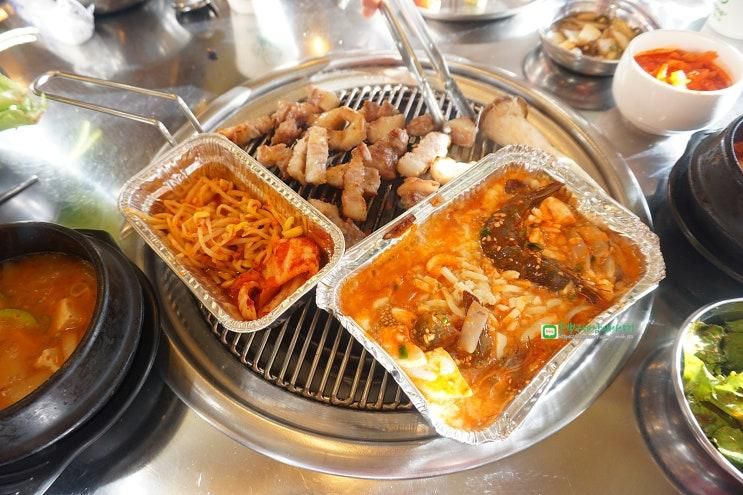 옥정 맛집 대형놀이방과 가성비 육해공메뉴 상록회관 양주옥정점