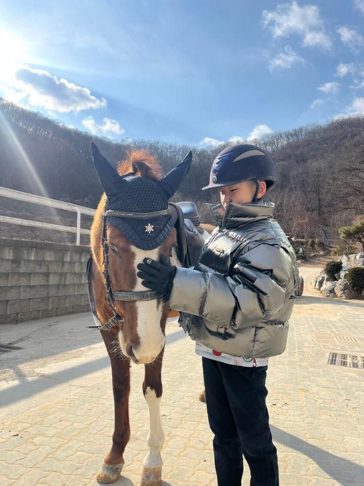 초등학생 승마 안산승마레슨 에이스승마랜드 아이가 너무 좋아해