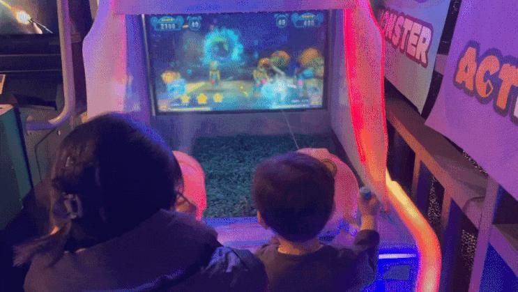 29개월 아기랑 오락실 가기 / 액트몬 용인점 in 리빙파워센터