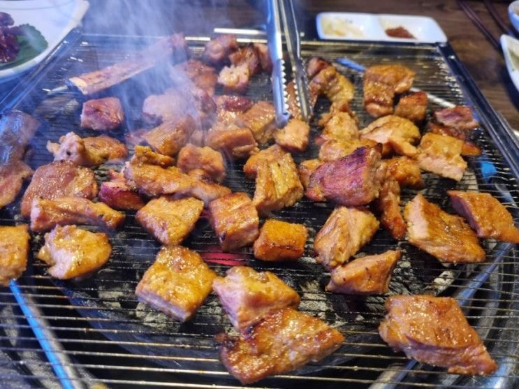 입 짧은 아들 최애 돼지갈비집 구끼구끼 금촌점