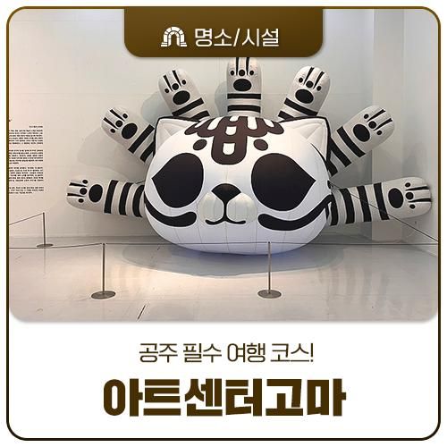 공주 가볼만한곳 아트센터고마 전시와 시설