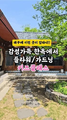 아이와 가볼만한 곳 플라워/가드닝 키즈클래스 추천 "대구 키토스"
