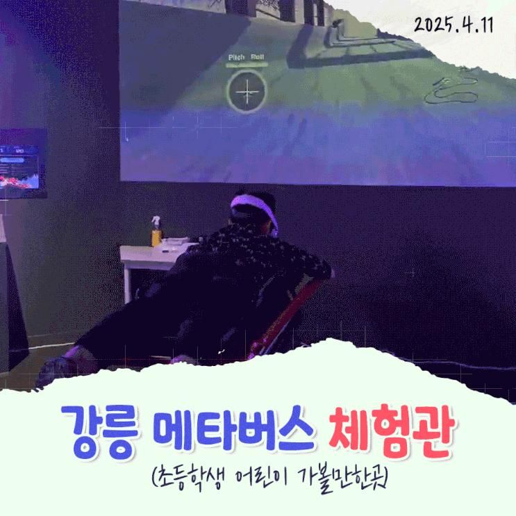 강릉 메타버스 체험관-솔직후기(실내체험 굿)