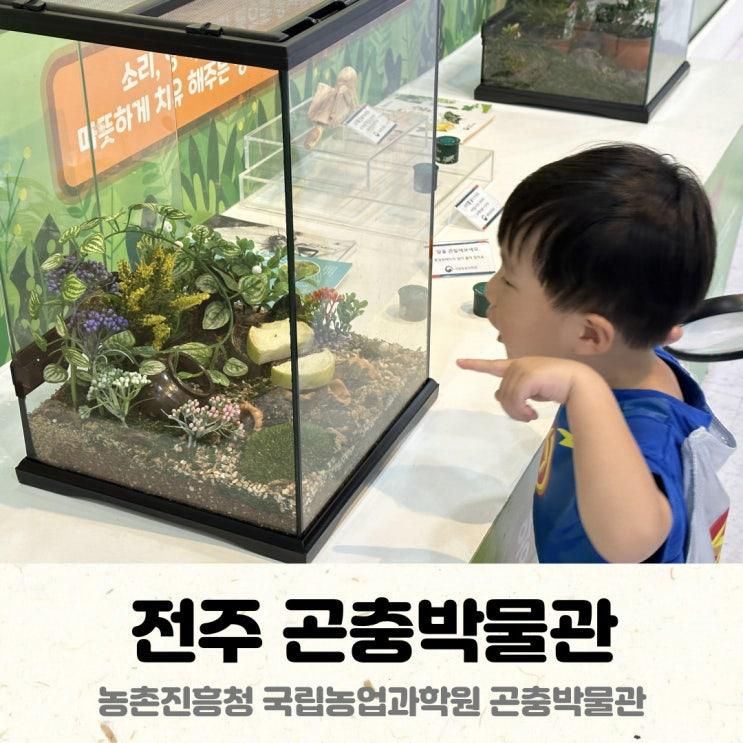전주 아이랑 가볼만한곳 농촌진흥청 국립농업과학원 곤충박물관