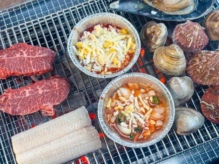 파주 장어구이맛집 너른마당에서 조개와 고기까지 무제한으로...