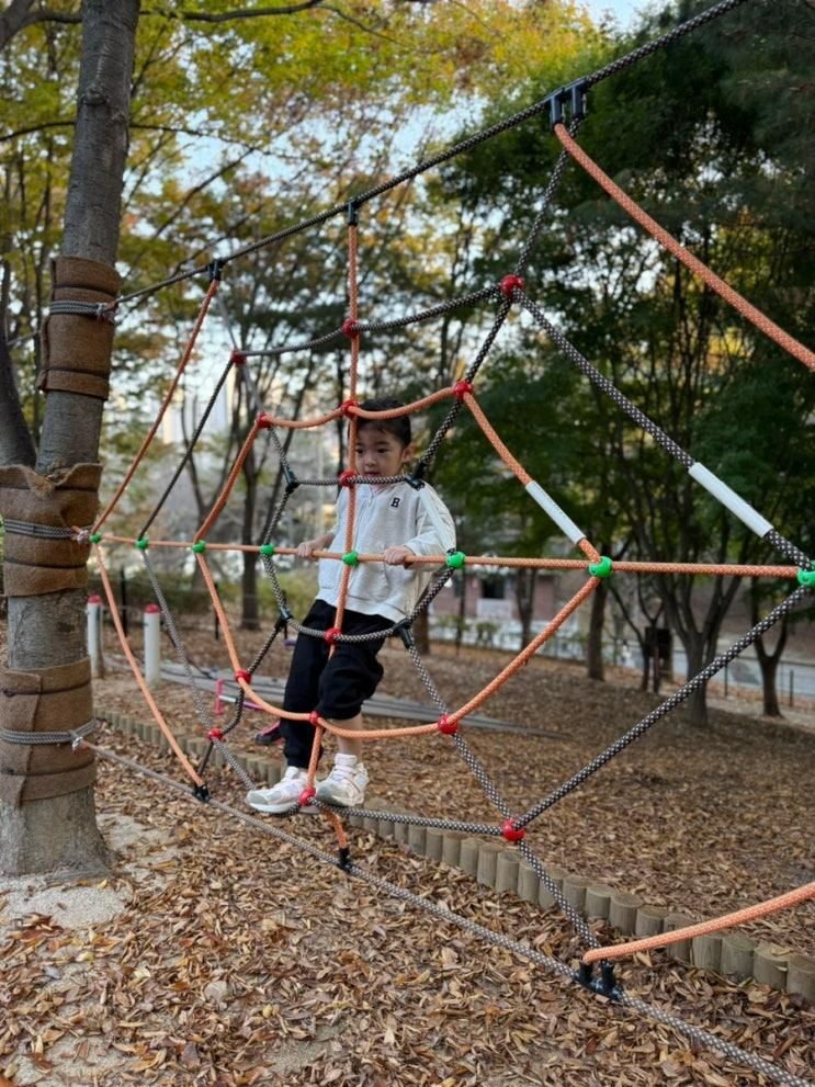 안산 숲놀이터 안산 중앙공원 유아 숲체험장 후기:)