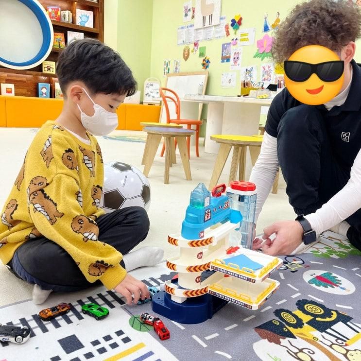 광주 영어 키즈카페 6세 유아영어 프로맘킨더 프로그램 가격 후기