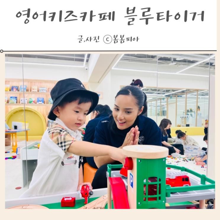 서울 영어키즈카페 블루타이거 명동 유아영어 교육 후기