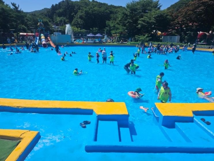 양주 신흥레저타운 아이와 가기 좋은 취사 가능 수영장  ♂️