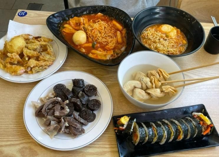 [청춘김밥 혁신점] 진주 충무공동 맛집 24시까지 운영하는 동네...