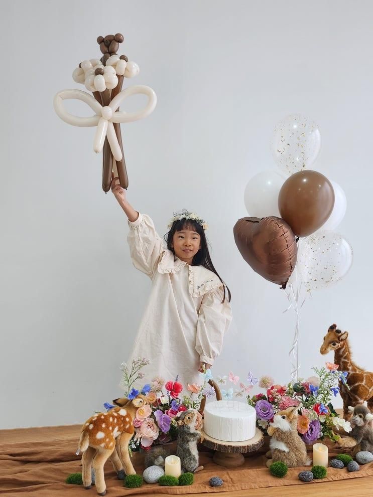 7살 졸업기념 셀프 촬영 시흥 스튜디오 느루아 엄마표 사진촬영