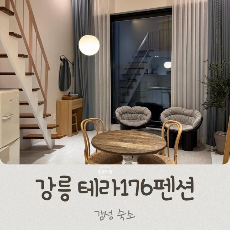 강릉오션뷰숙소 강릉테라176펜션