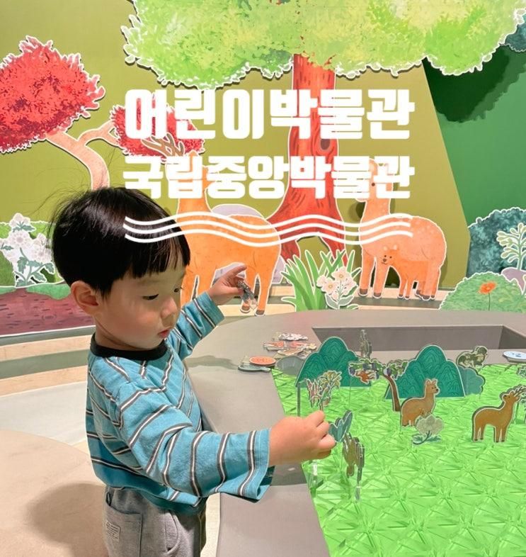 국립중앙박물관 어린이박물관 주말 예약꿀팁 43개월 아기랑