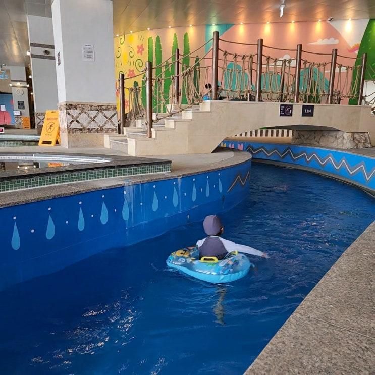 인천 워터파크 추천 아이랑 온수풀 더위크앤리조트 수영장