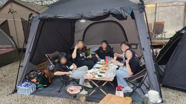 아이들 화성 산들래캠핑장 친구들과 야영 캠프 차박 캠핑 좋아요