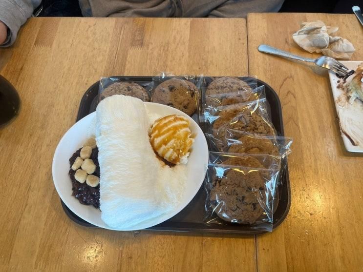 [화성 제부도 카페] 실타래 빙수가 유명한 카페 설렘