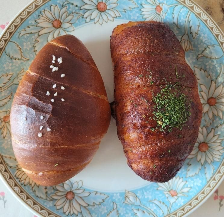 시흥 은행동 소금빵 맛집 베이커피 카페 은행 제빵소