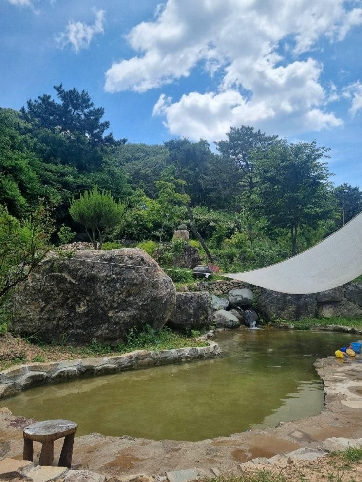 [경남아이와가볼만한곳]의령 구름바위농원 자연 물놀이터 확장...
