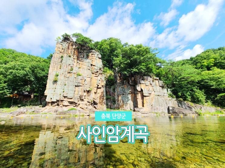 충북 계곡 가볼만한곳 단양 사인암계곡 :: 아이랑 물놀이 추천