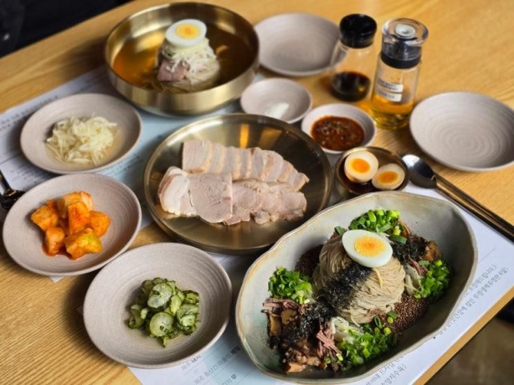 제주 오설록맛집 저지면옥에서 평양냉면 입문 추천!