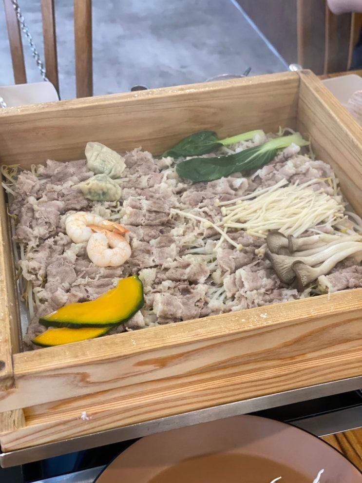 가성비 좋고 아이랑가기좋은 샤브무한리필 편백회관 수지동천점