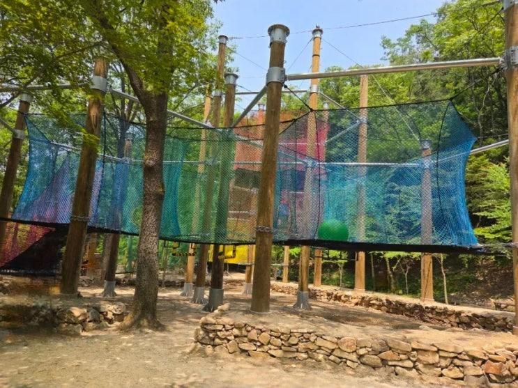 대전 아이와 가볼만한 곳 <상소동 산림욕장 네트어드벤처>