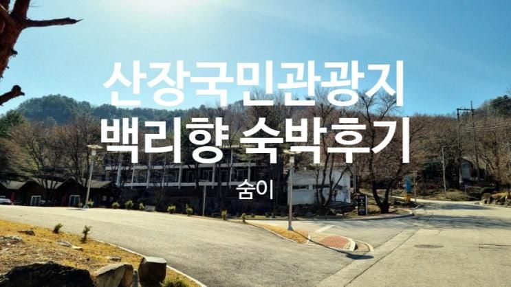 '가평 산장국민관광지' 캠핑장, 단독펜션, 카라반 등 다양한...