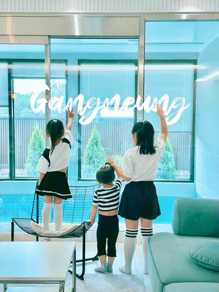 강릉 풀빌라펜션 독채라 프라이빗한 메이플604 신상 감성숙소...