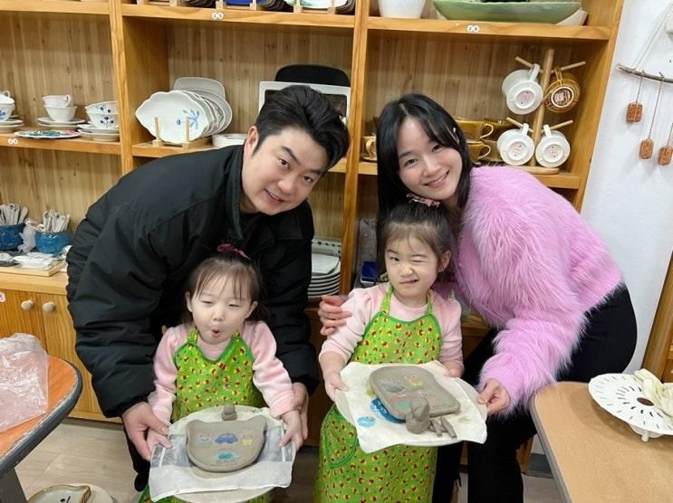 32개월아기/기찻길 옆 유쾌한 동산마을 행복센터/도자기체험...
