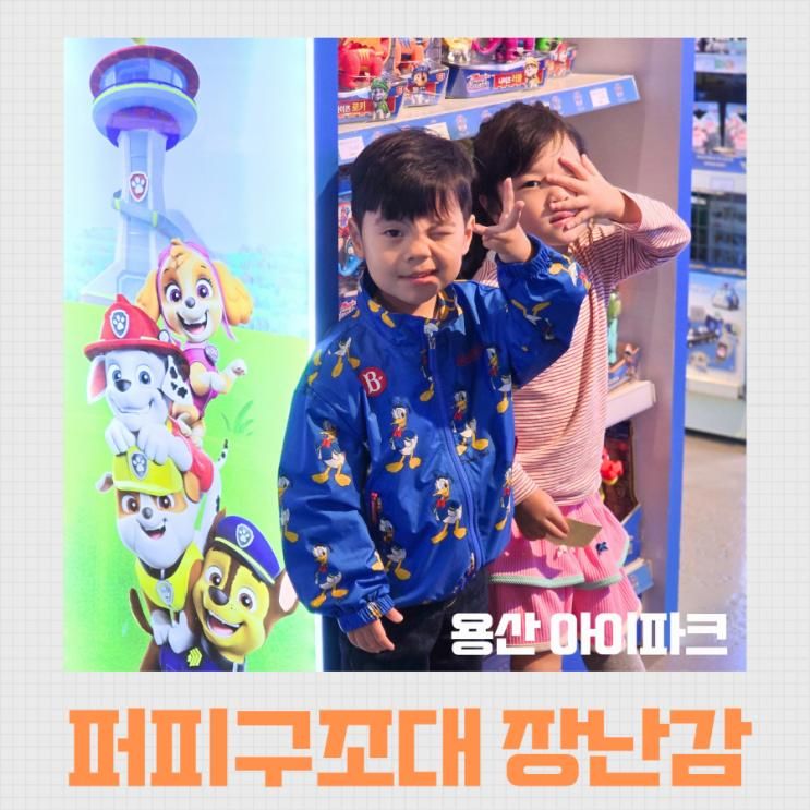 퍼피구조대 장난감 파는 곳, 용산 아이파크몰 토이피아