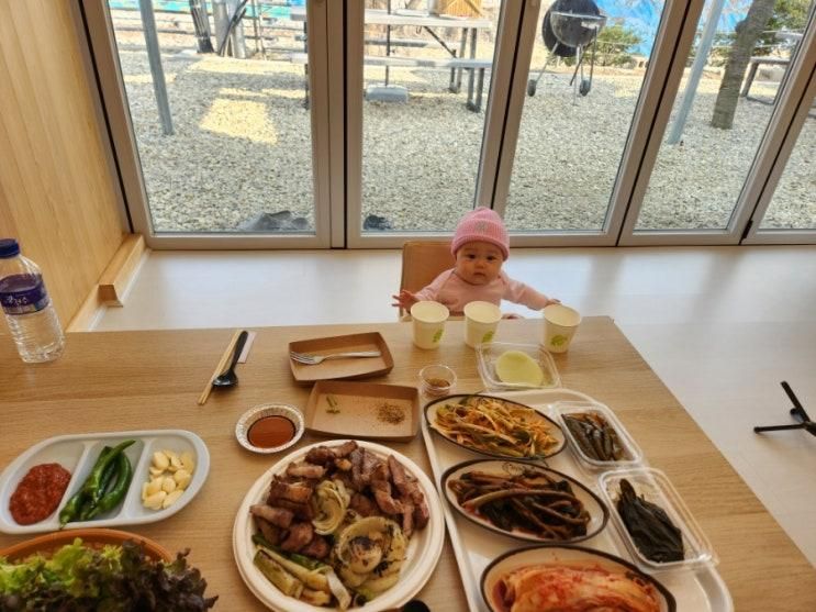 양주캠핑식당 아기랑 가기좋은곳 허밍버드 키즈룸 후기