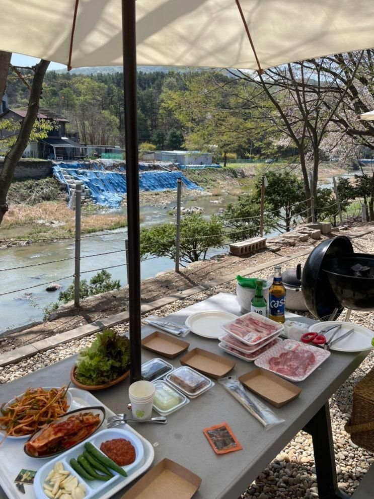 [양주시 장흥 일영 야외바베큐 맛집] 허밍버드, 아이와 함께...