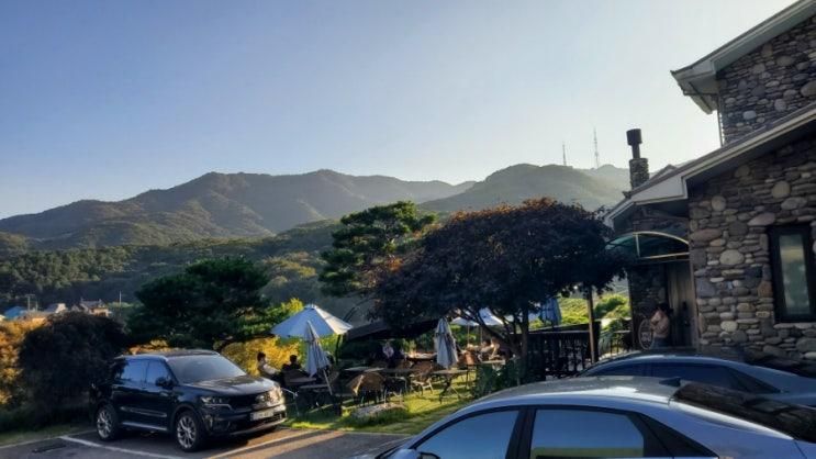 [안다미로] 용인 고기리 야외카페 |(주차, 메뉴,야외 카페...