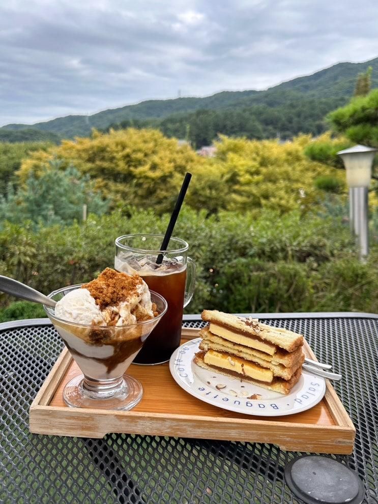 [용인 카페] 안다미로: 정원뷰&산뷰, 조용한 고기리 카페