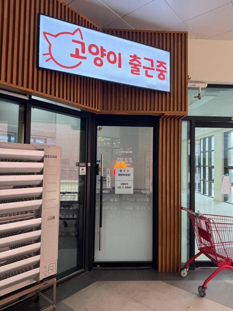 시흥 능곡 플랑드르2층 고양이카페 ‘고양이 출근중’...