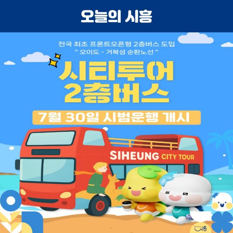 별빛이 물드는 밤, 시흥 시티투어 2층버스가 달립니다! ✨