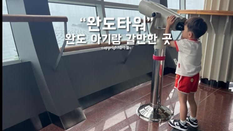 완도 아기랑 갈만한곳, 완도모노레일, 완도타워 입장료...