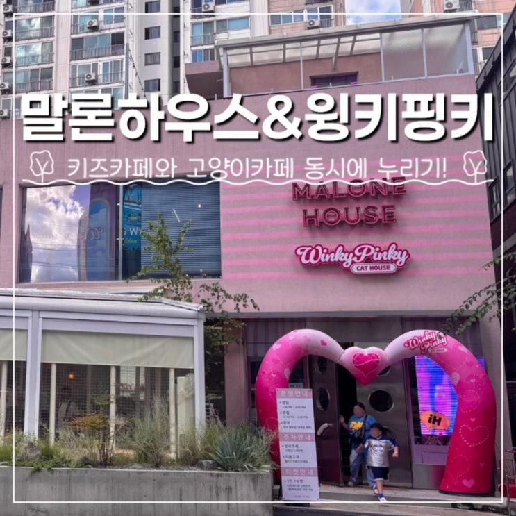 [서울 영등포] 말론하우스&윙키핑키 / 키즈카페와 고양이카페를...