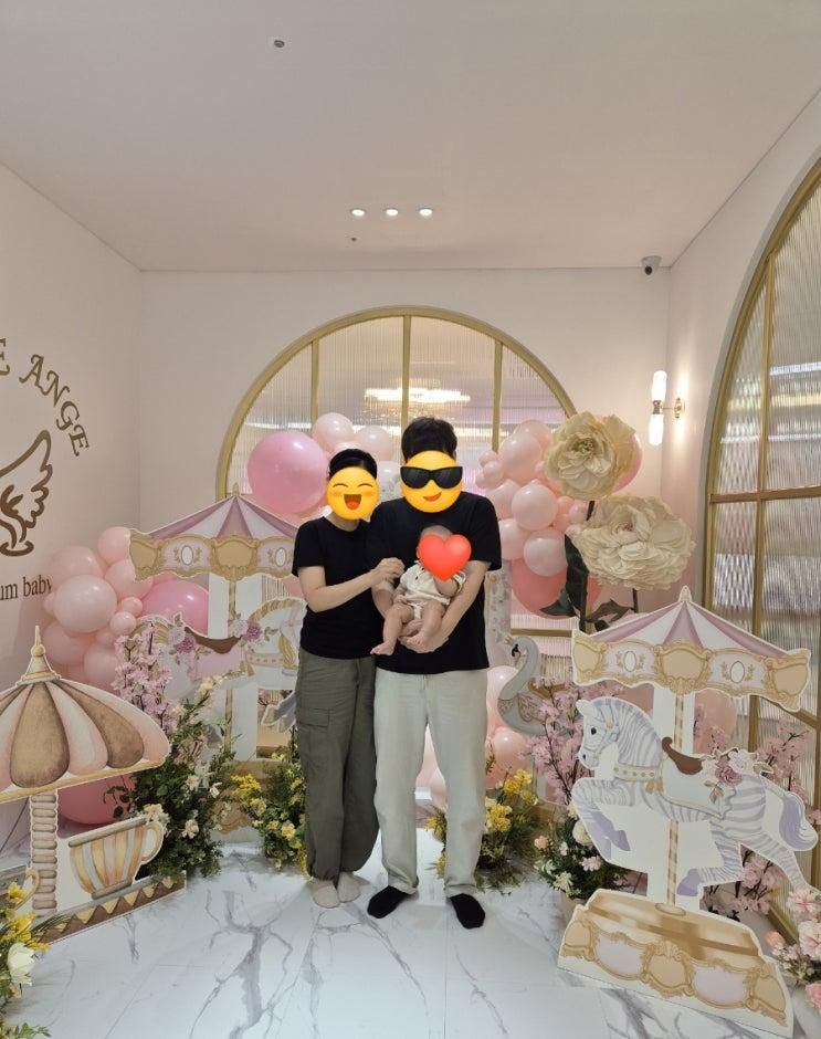 [보라매공원] 베베앙쥬 베이비카페 4개월 아기와 다녀온 후기