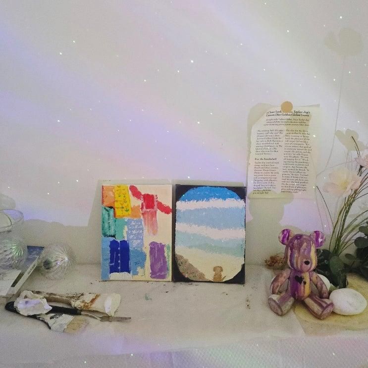 마곡 데이트 색조화에서 백드롭페인팅 꿀잼