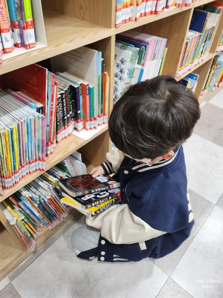 용인서농도서관, 영어원서도 많이 보유하고 있는 곳.