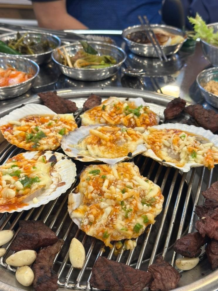 [인천/서구맛집] 고기와 가리비 배부르게 먹었던 상록회관...