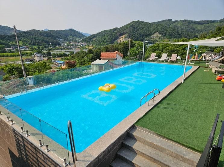 가평 애견펜션 강아지 동반 스파 수영장 보보 애견 풀빌라
