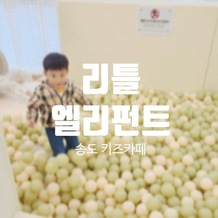 송도 키즈카페 리틀 엘리펀트에서 하원 후 신나게 놀았어요