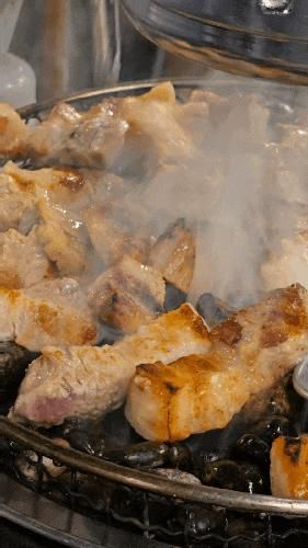 속초 내돈내산 맛집, "돌돼지314" 자갈구이삼겹살 본점...