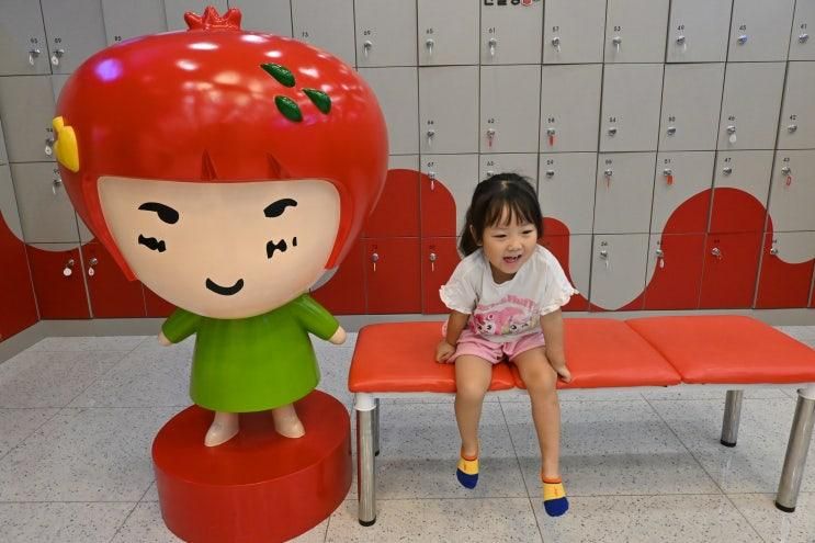 역북 키즈카페 딸기가좋아 용인점 5살 아이 후기