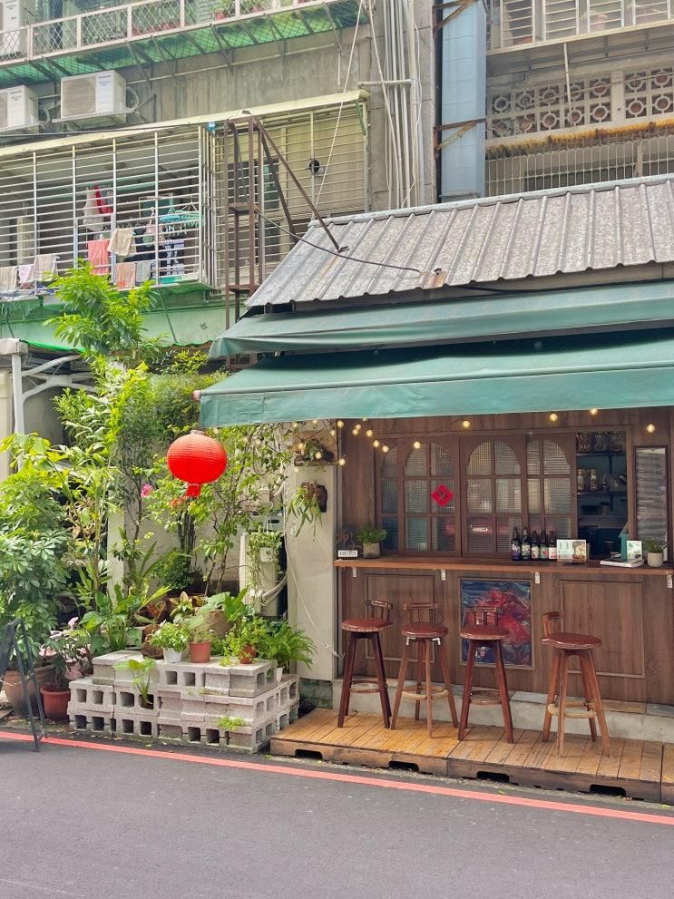 대만 타이베이 융캉제 감성카페 추천 布子咖啡 BUZI CAFE...