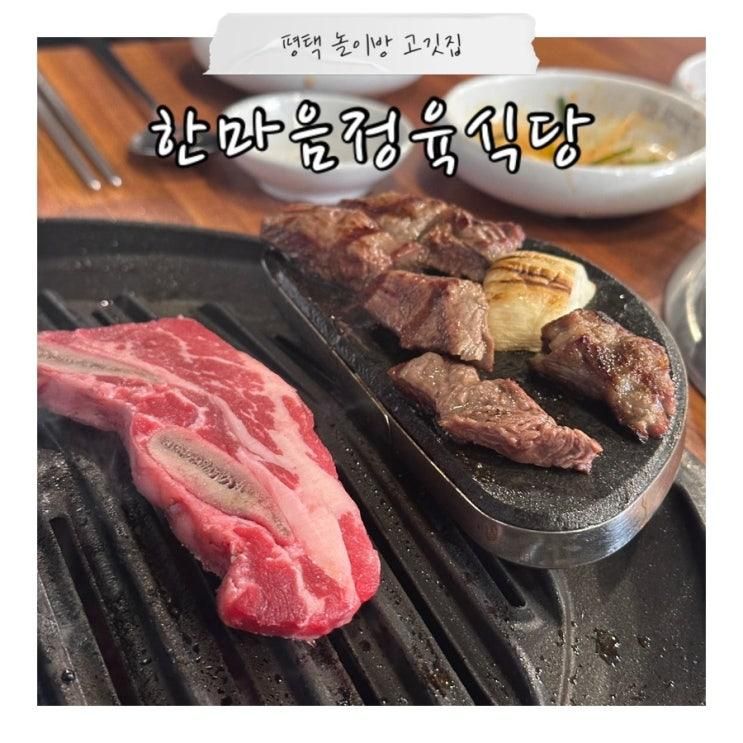 평택 놀이방 고깃집 - 한마음정육식당 평택용이점