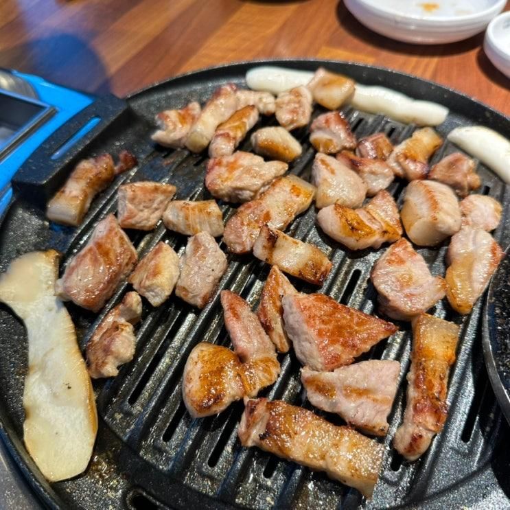 충주 호암동 고기집... 놀이방까지 한마음정육식당 충주호암점